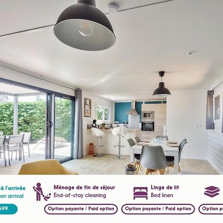 Chalet Pour 8 Dans Residence Avec Piscine Chauffee 布雷蒂诺斯梅尔 外观 照片