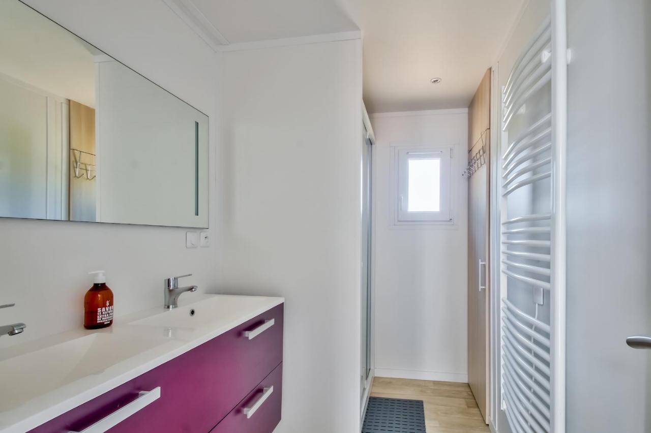 Chalet Pour 8 Dans Residence Avec Piscine Chauffee 布雷蒂诺斯梅尔 外观 照片