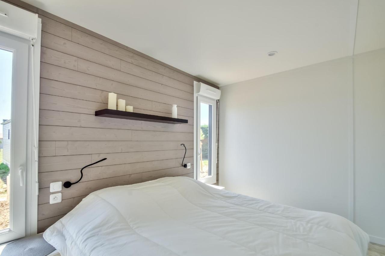Chalet Pour 8 Dans Residence Avec Piscine Chauffee 布雷蒂诺斯梅尔 外观 照片