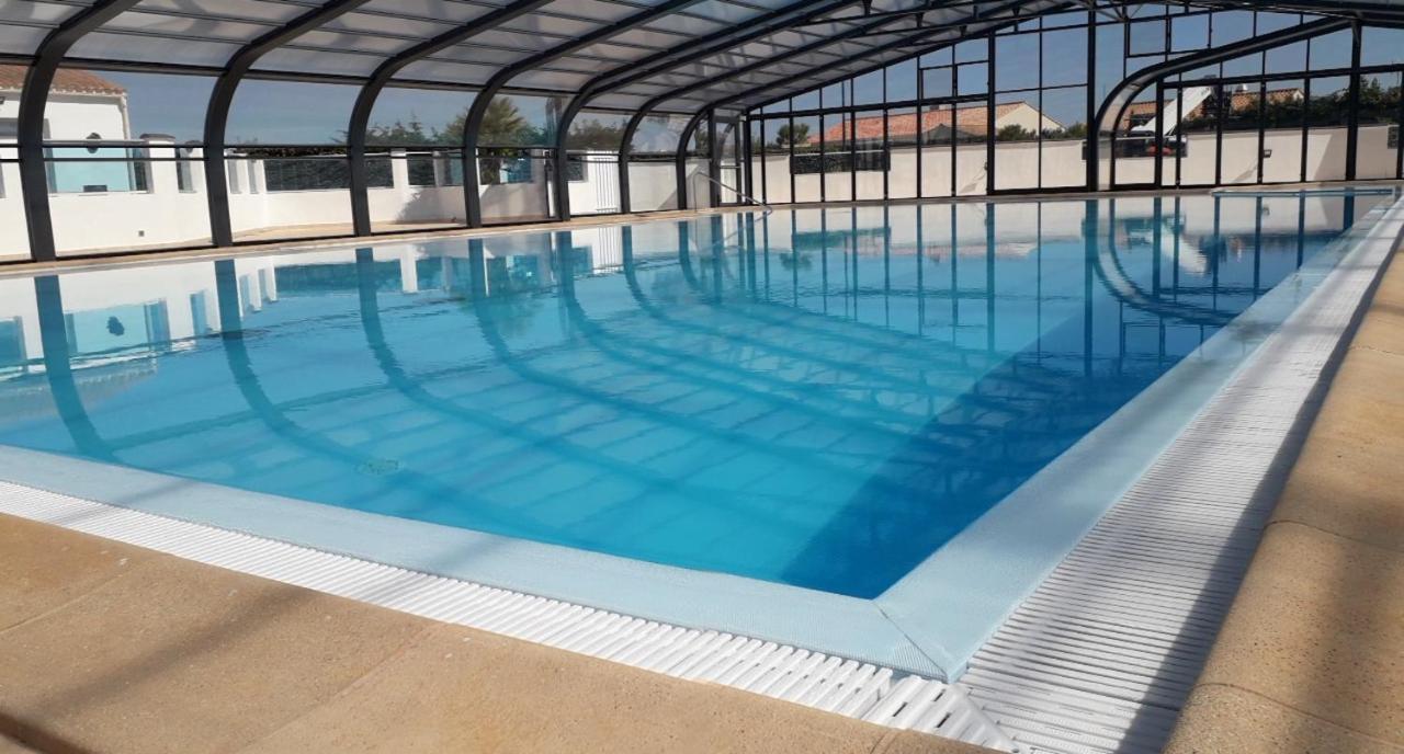 Chalet Pour 8 Dans Residence Avec Piscine Chauffee 布雷蒂诺斯梅尔 外观 照片